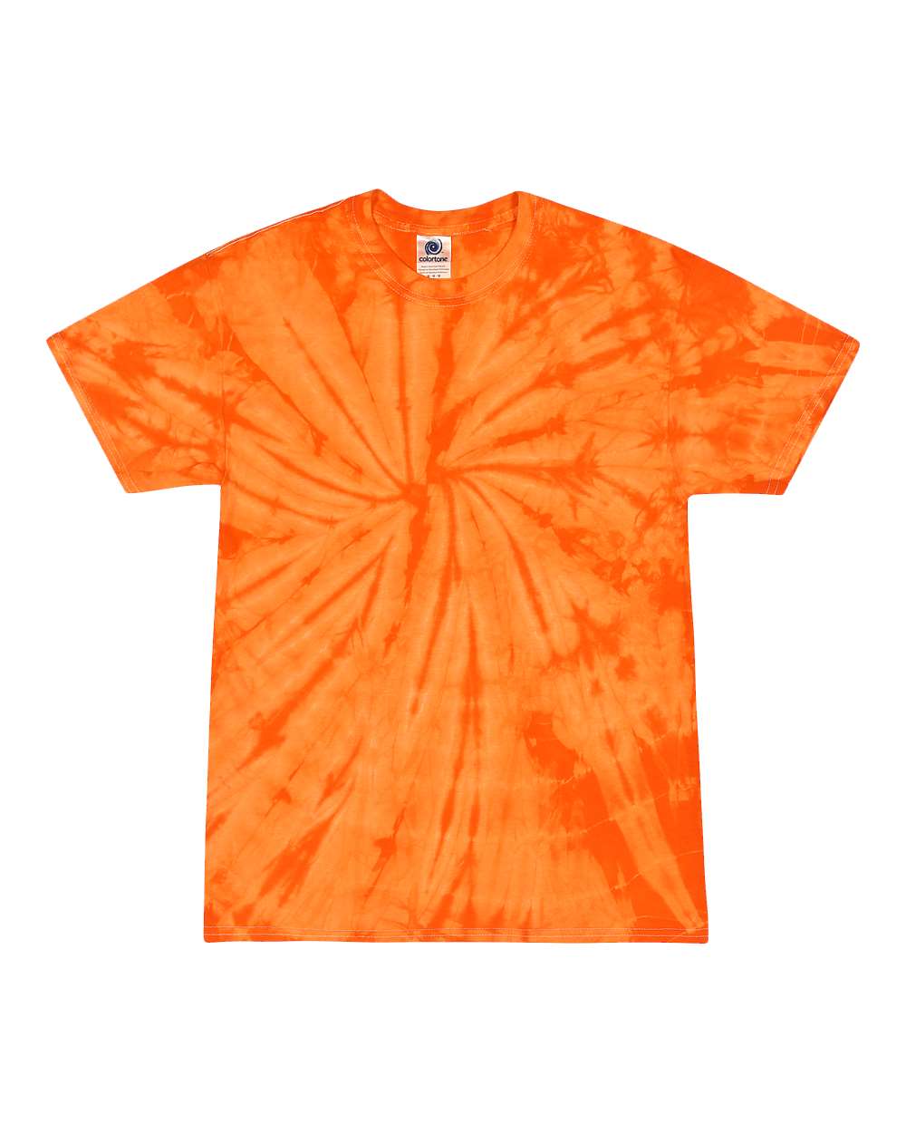 Tie-Dye Adult 5.4 oz. 100% Cotton Spider T-Shirt M SPIDER ORANGE