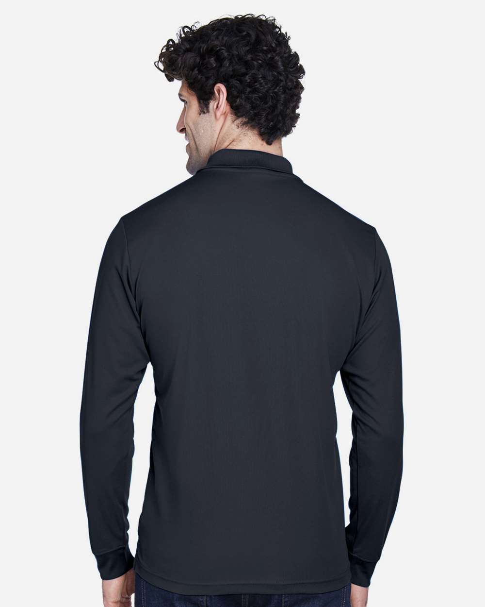 Men's Tall Pinnacle Performance Long Sleeve Piqué Polo