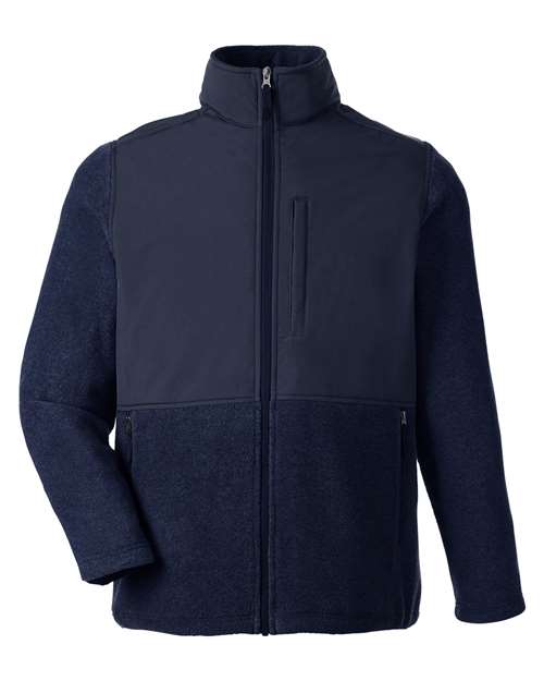 CORE365 Men's Journey Summit Hybrid Full-Zip