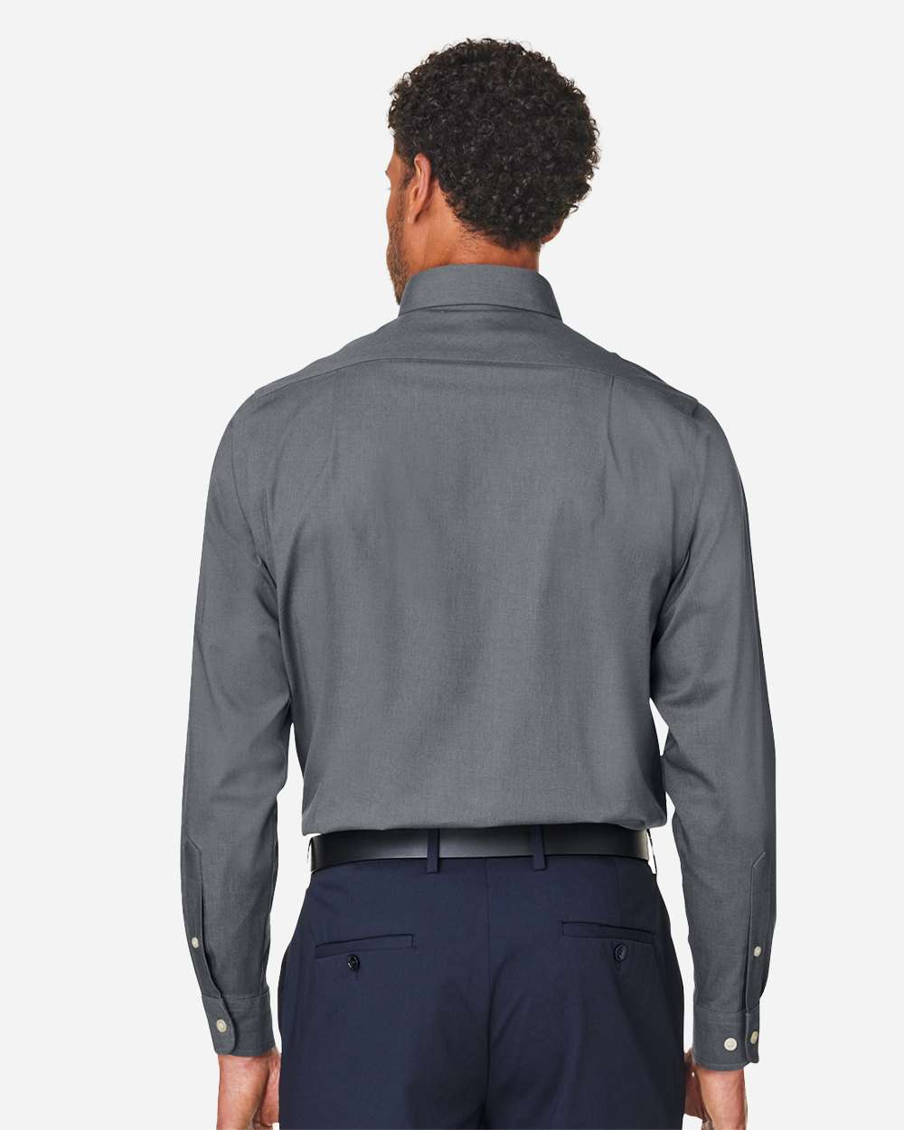 Men's CrownLux Performance® Spencer Poplin Dress Shirt