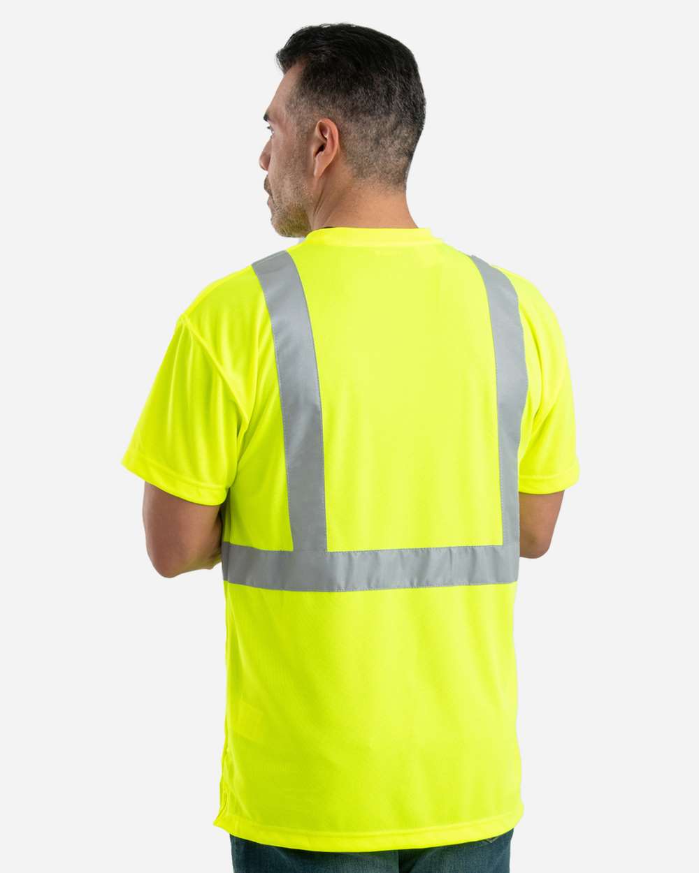 Men's Hi-Vis Class 2 Performance Pocket T-Shirt
