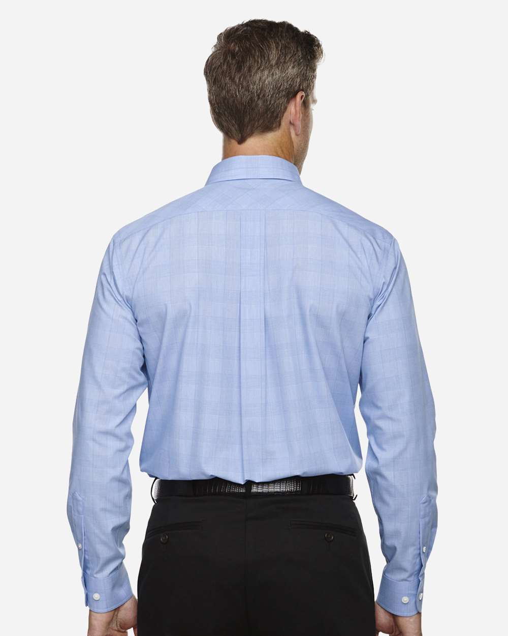 Men's Crown Collection® Glen Plaid Woven Dress Shirt