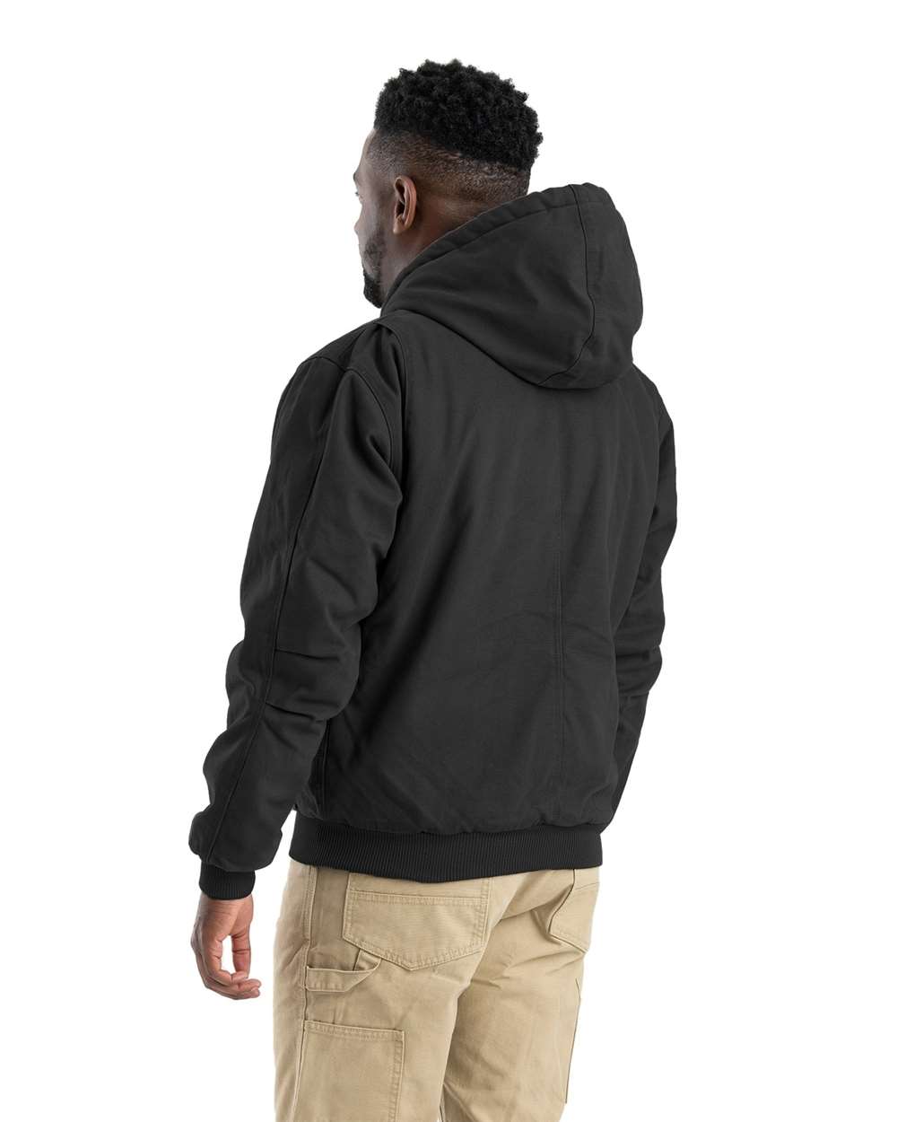 Men's Tall Heartland Washed Cotton Duck Hooded Jacket