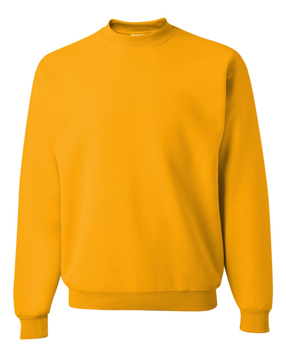Jerzees Men's NuBlend Crew Neck Sweatshirt, Gold 4XL