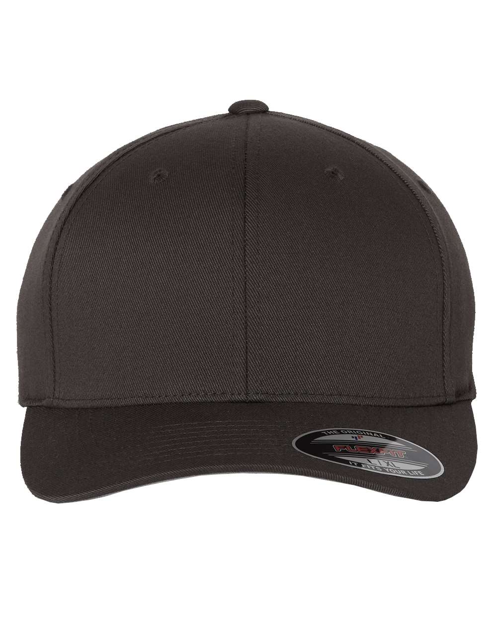 Flexfit Men's Wooly Combed Baseball Cap, Dark Grey, XL-XXL