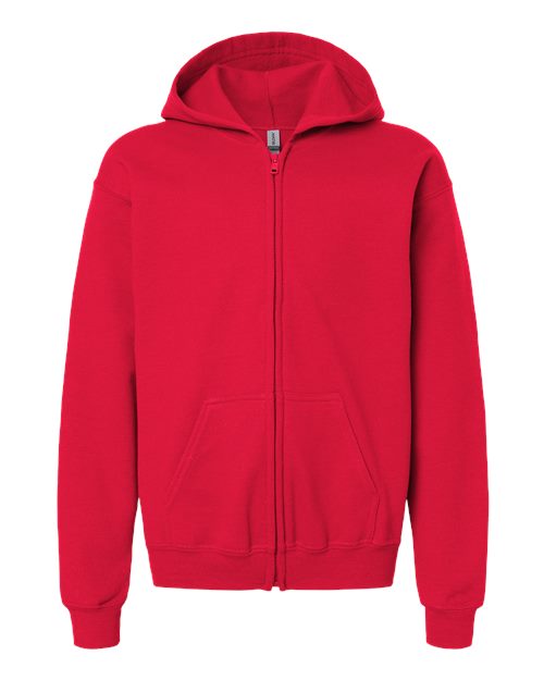 Gildan Youth Heavy Blend™ Full-Zip Hooded Sweatshirt