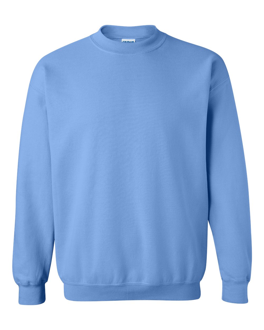 Gildan HeavyBlend Waistband, Sweatshirt Crewneck Style (G1800). Carolina Blue