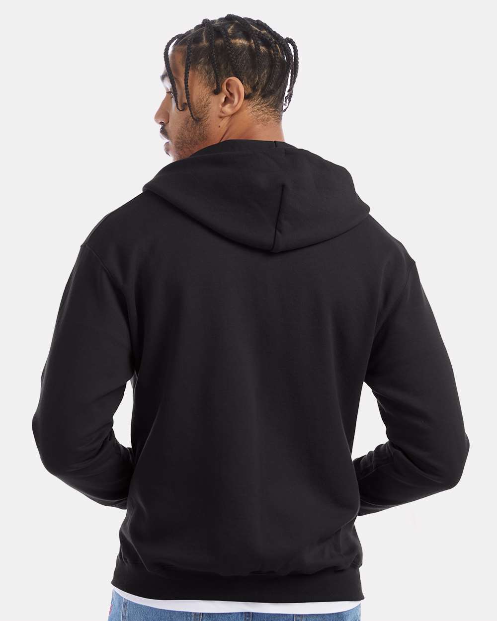 Unisex Powerblend® Full-Zip Hooded Sweatshirt