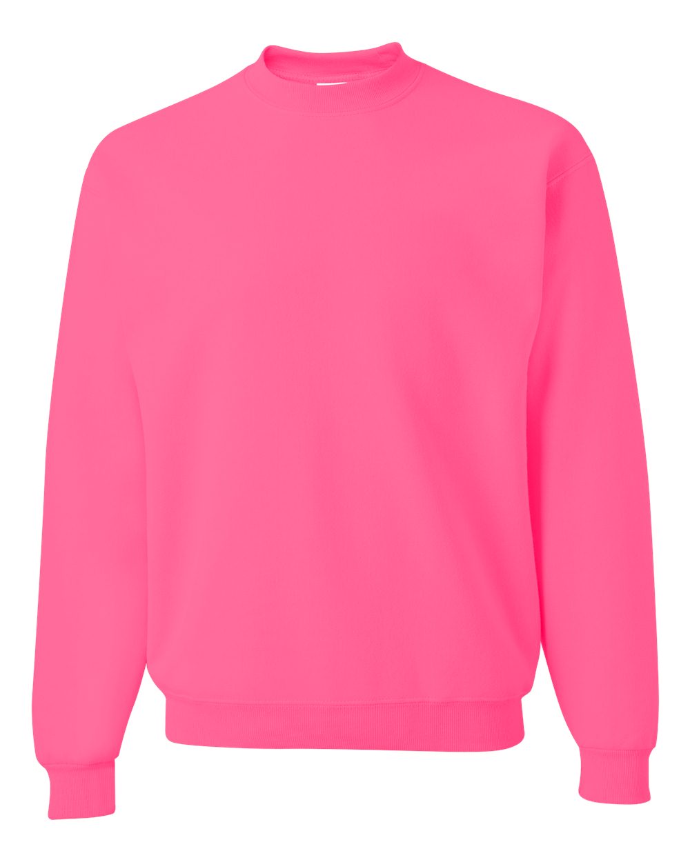 Jerzees 562MR - NuBlend Crewneck Sweatshirt Neon Pink
