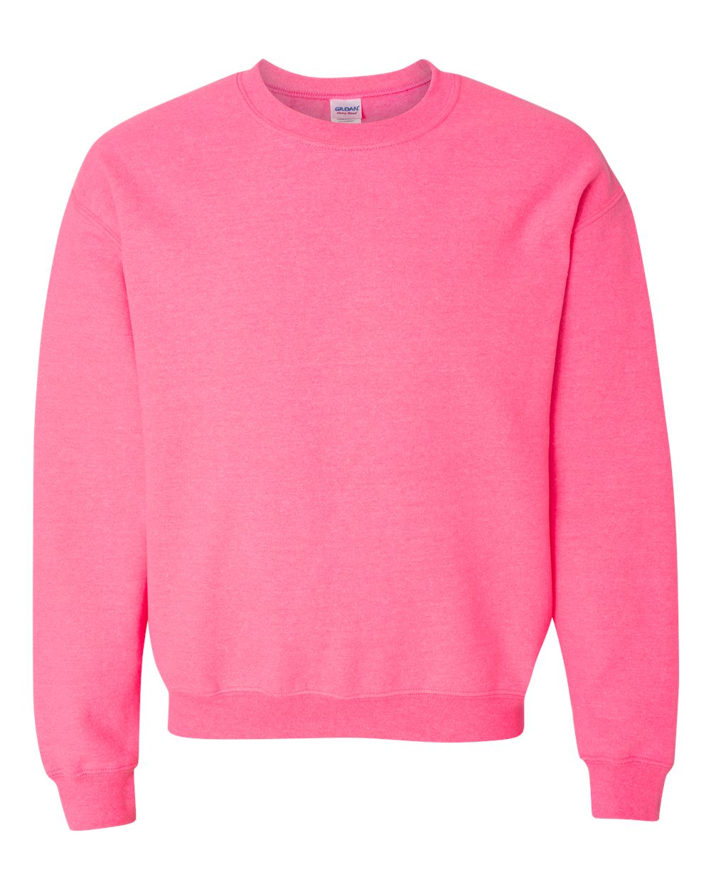 Gildan Crewneck Style Fleece (G180)., Safety Pink, Medium