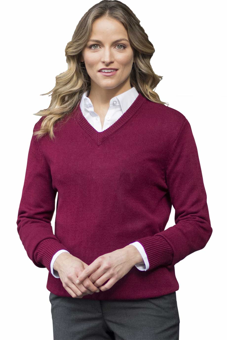Edwards Garment Jersey Knit Arcylic Sweater