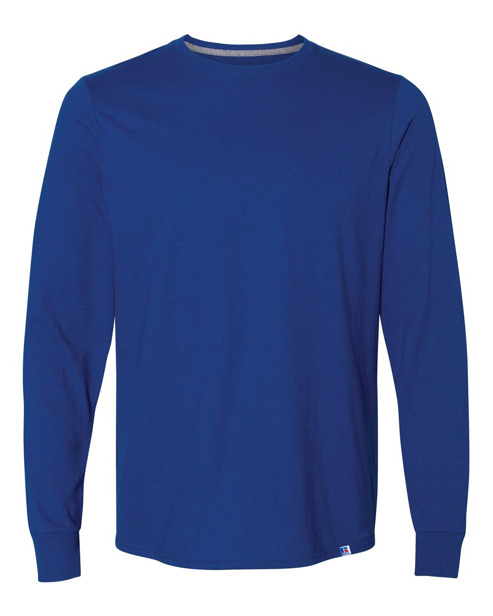 Russell Athletic Men's Athletic Long Sleeve Tee, Royal, XX-Large