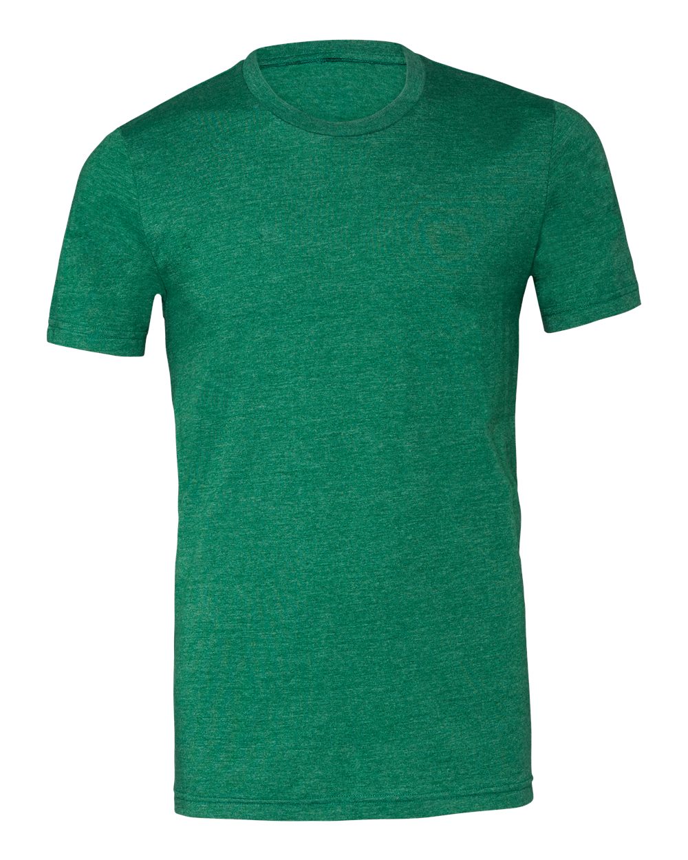Bella Canvas Adults Unisex Heather CVC T-Shirt (XL) (Heather Green)