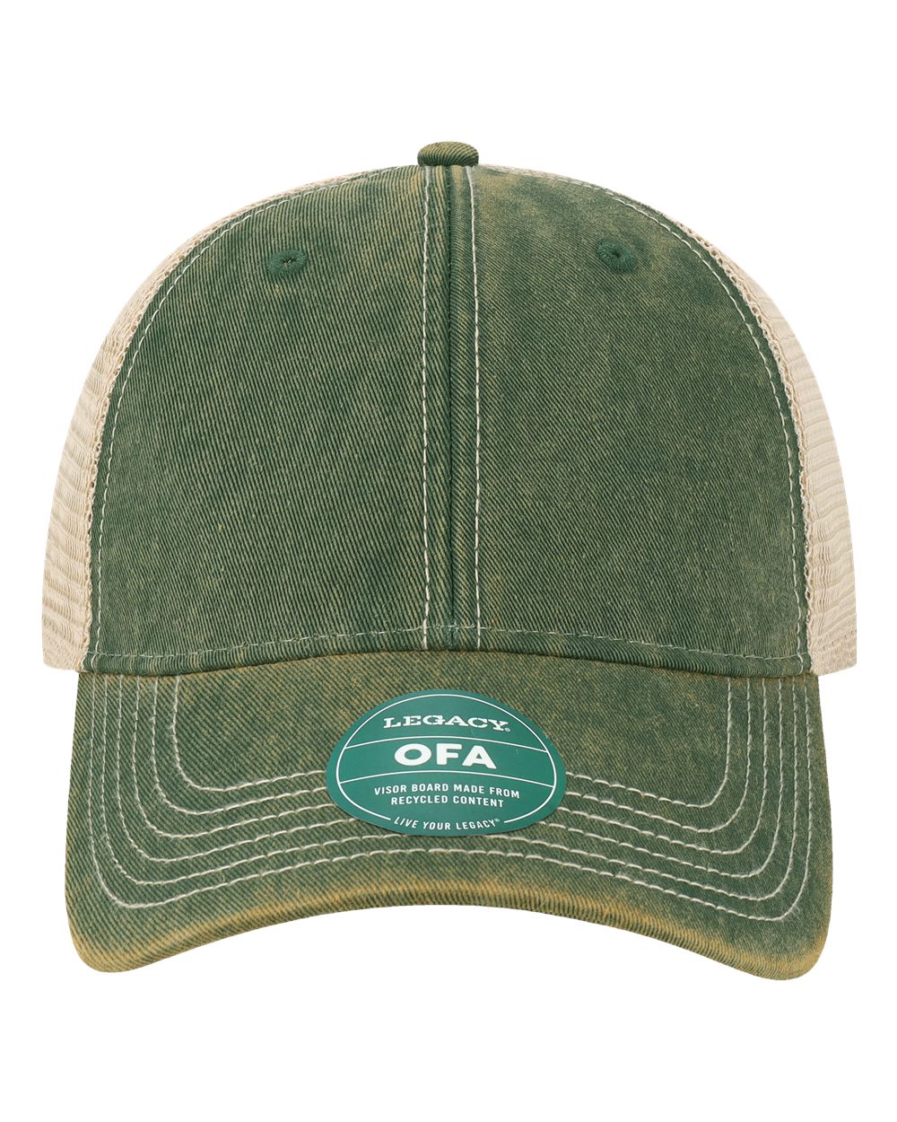 Legacy Old Favorite Trucker Cap One Size Dark Green/Khaki