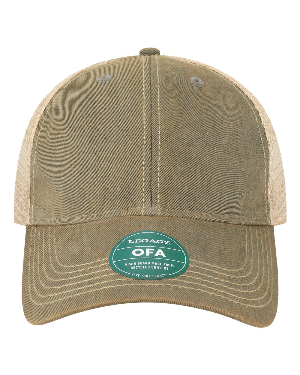 Legacy Old Favorite Trucker Cap One Size Grey/Khaki