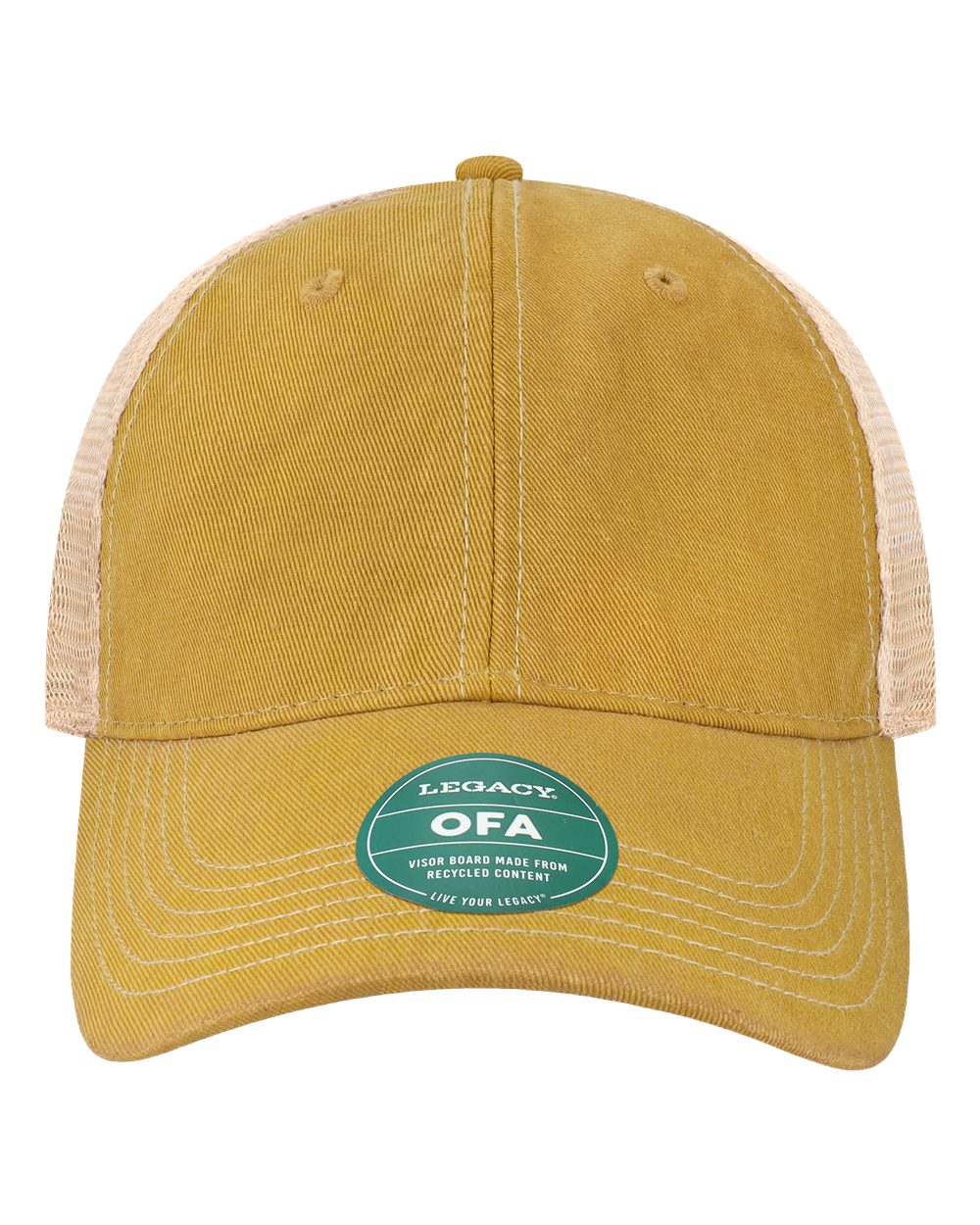Legacy Old Favorite Trucker Cap One Size Yellow/Khaki