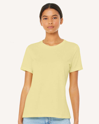 WomenÃ‚â€™s Relaxed Fit Heather CVC Tee