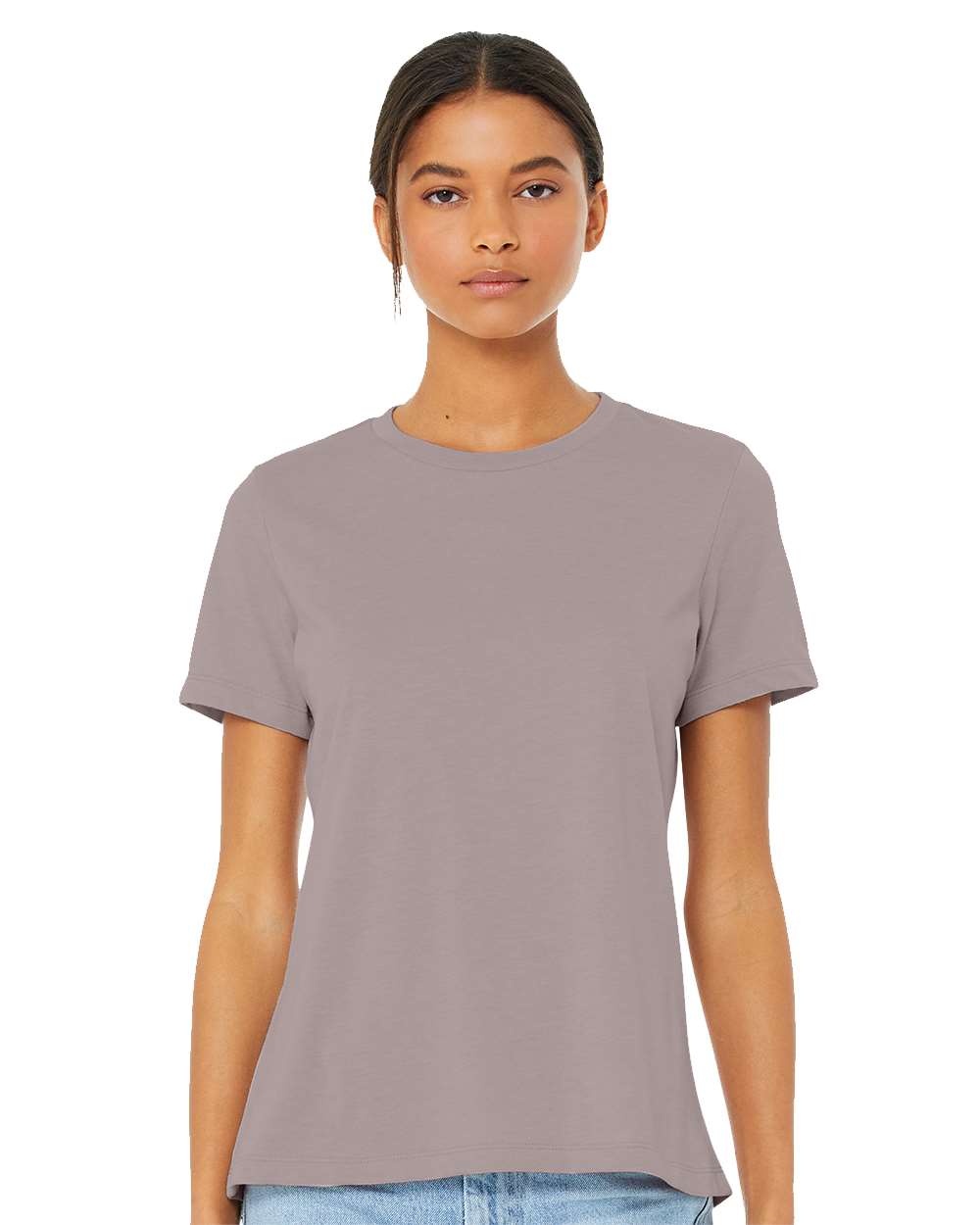 WomenÃ‚â€™s Relaxed Fit Heather CVC Tee