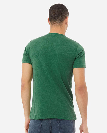 Unisex Heather CVC V-Neck Tee
