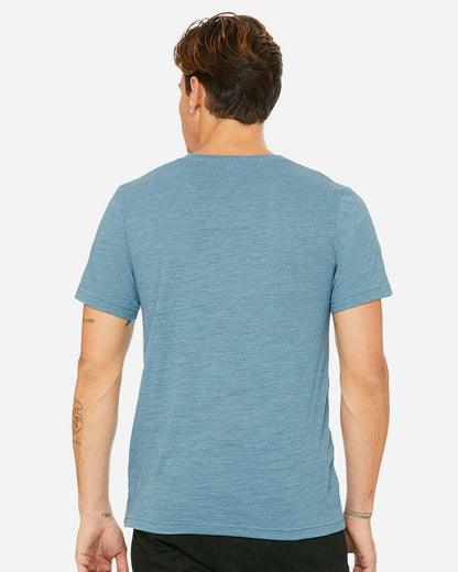 Unisex Textured Jersey V-Neck Tee