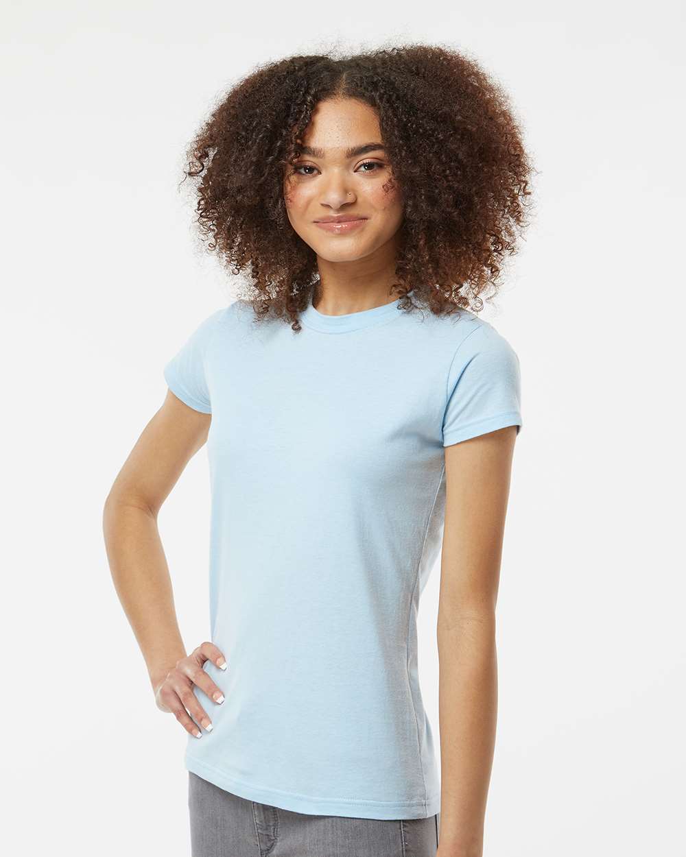 Women's Fine Jersey Slim Fit T-Shirt