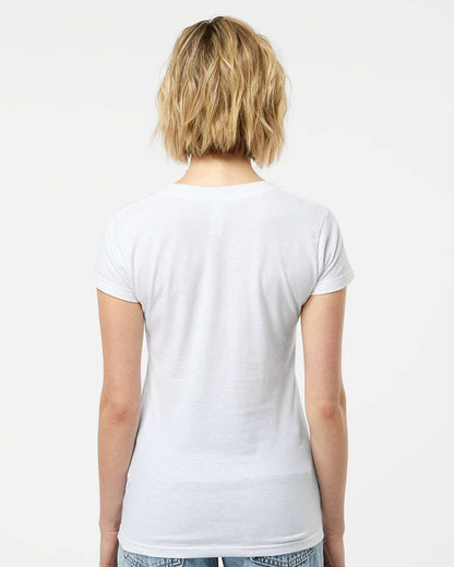 Women's Fine Jersey t-V-Neck T-Shirt