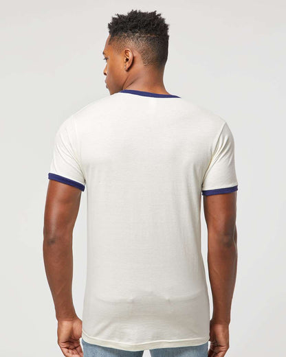 Unisex Fine Jersey Ringer T-Shirt