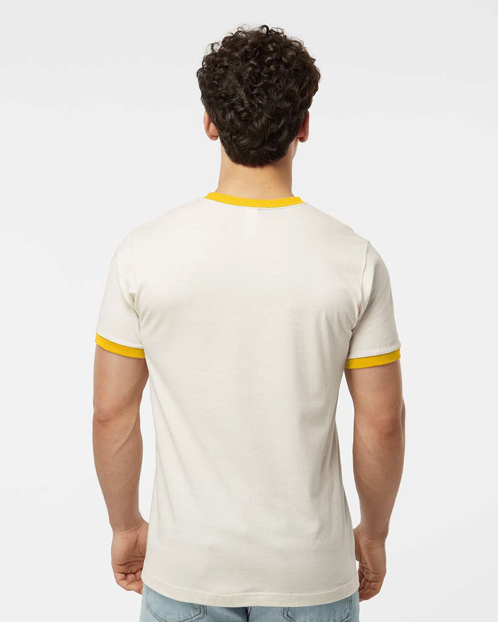 Unisex Fine Jersey Ringer T-Shirt
