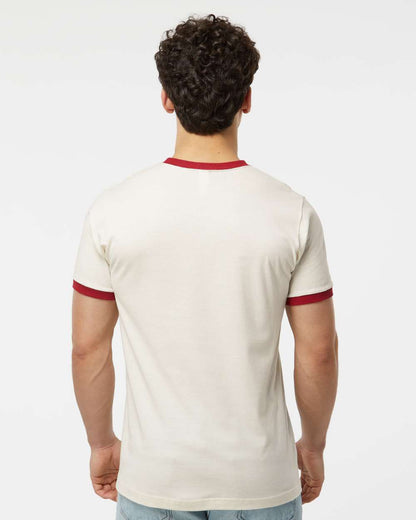 Unisex Fine Jersey Ringer T-Shirt