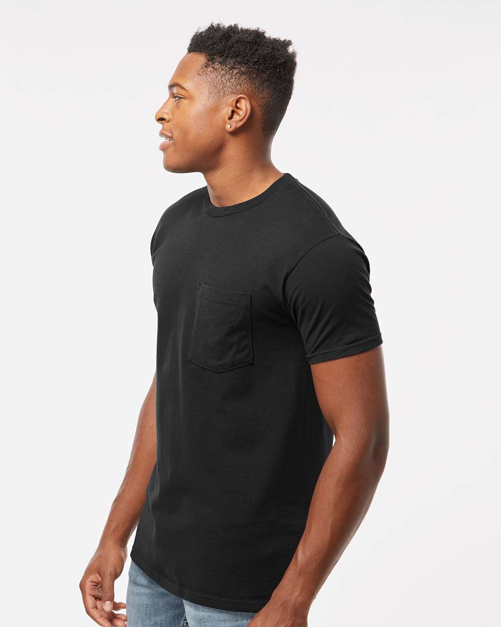 Unisex Heavyweight Jersey Pocket T-Shirt