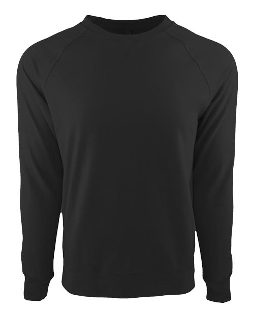 Next Level Unisex Laguna Raglan Crewneck Sweatshirt
