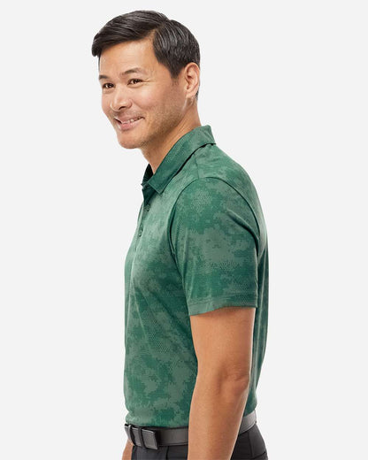 Men's All Over Camo Print Polo