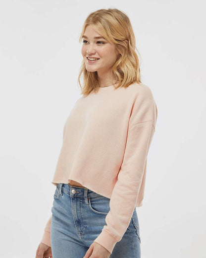 Women's Lightweight Crop Crewneck Sweatshirt