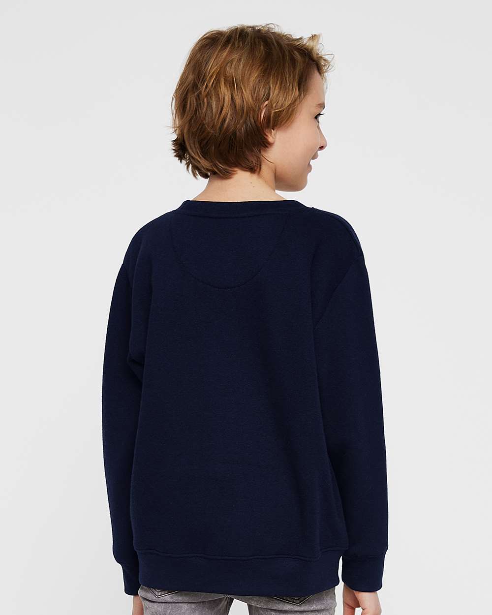 Youth Elevated Fleece Crewneck Sweatshirt