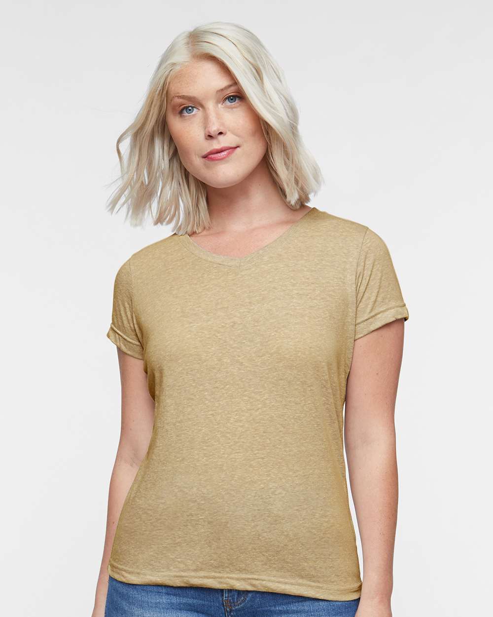 Women's Harborside MÃƒÂ©lange V-Neck Tee