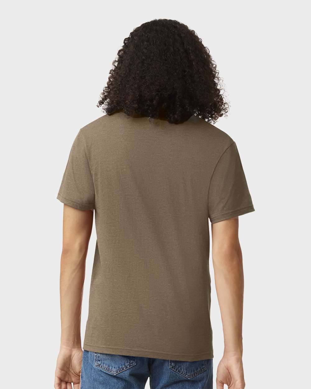 Unisex CVC V-Neck Tee