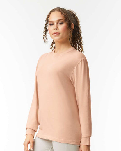 Unisex Garment-Dyed Heavyweight Long Sleeve T-Shirt