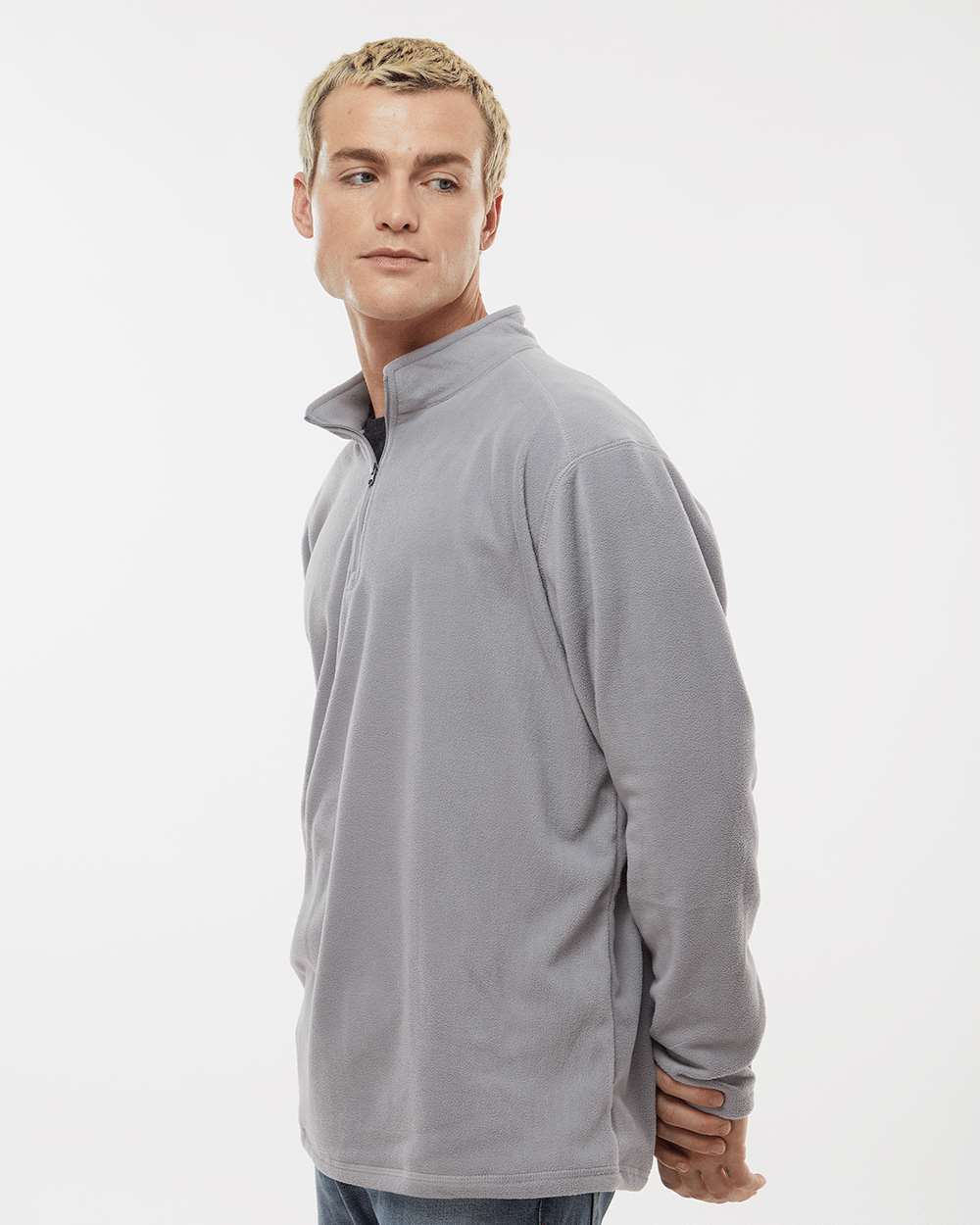 Unisex Eco ReviveÃ‚â„¢ Micro-Lite Fleece Quarter-Zip Pullover