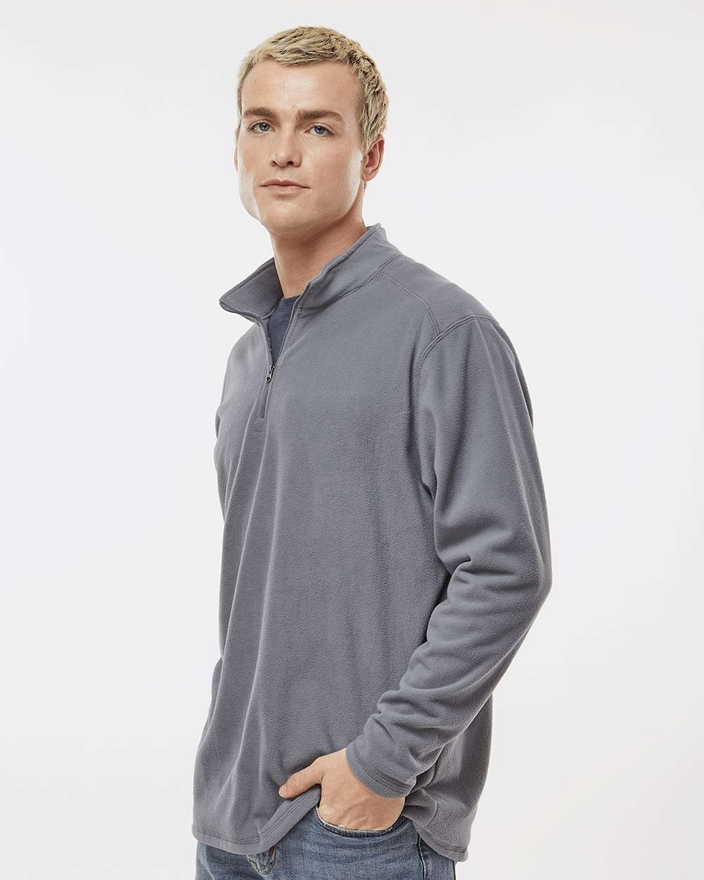 Unisex Eco ReviveÃ‚â„¢ Micro-Lite Fleece Quarter-Zip Pullover