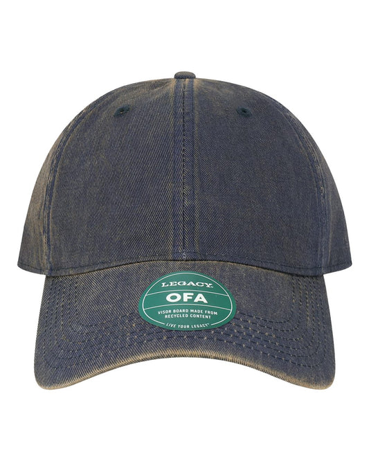 Legacy Old Favorite Solid Twill Cap, Adjustable, Navy