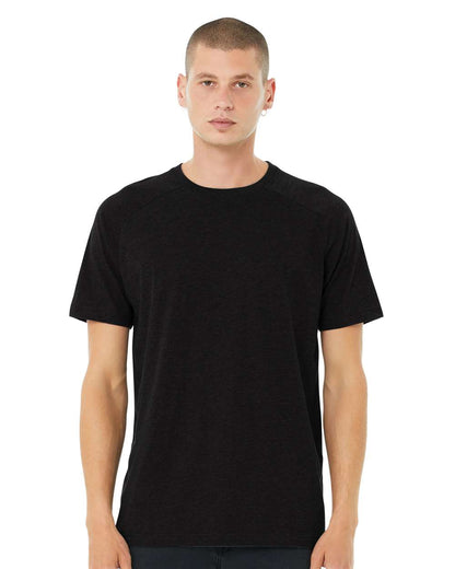 Men's Heather CVC Raglan Tee