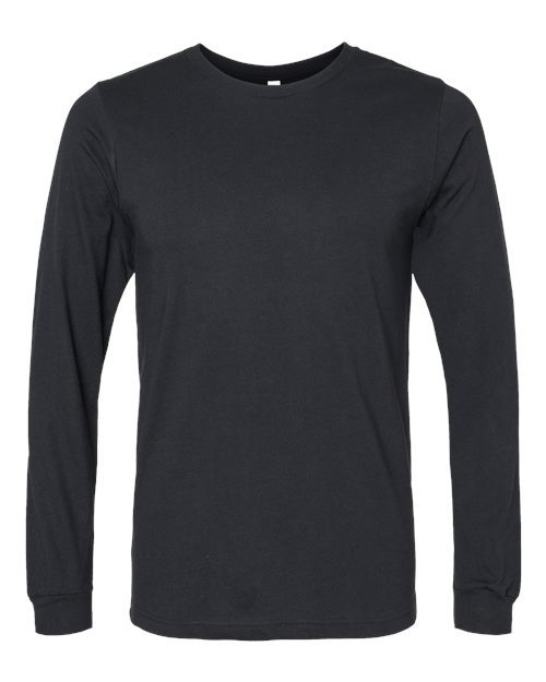 BELLA + CANVAS Heather CVC Long Sleeve Tee