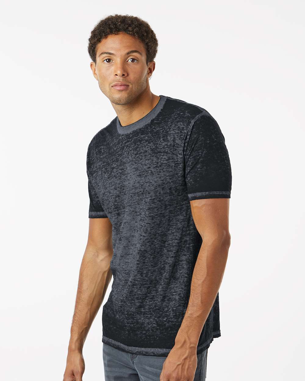Unisex Acid Wash Burnout T-Shirt