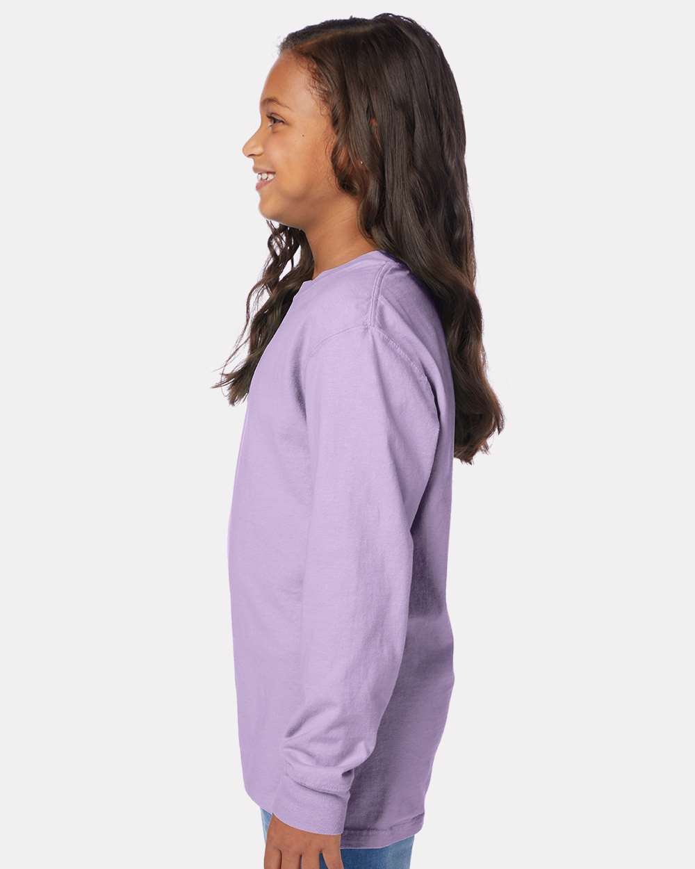 Youth Garment-Dyed Long Sleeve T-Shirt