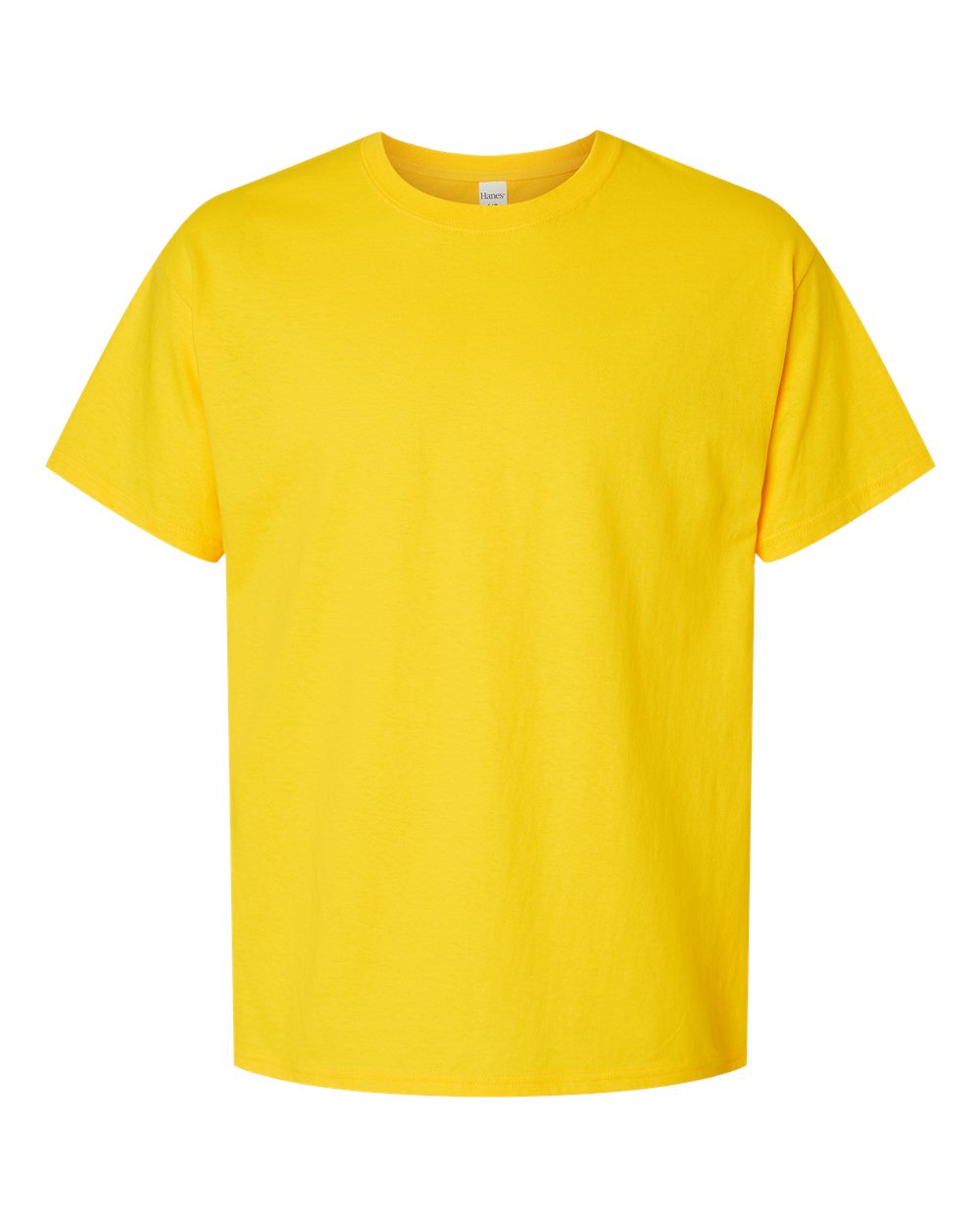 Hanes Mens Essential-T T-Shirt, S, Athletic Yellow