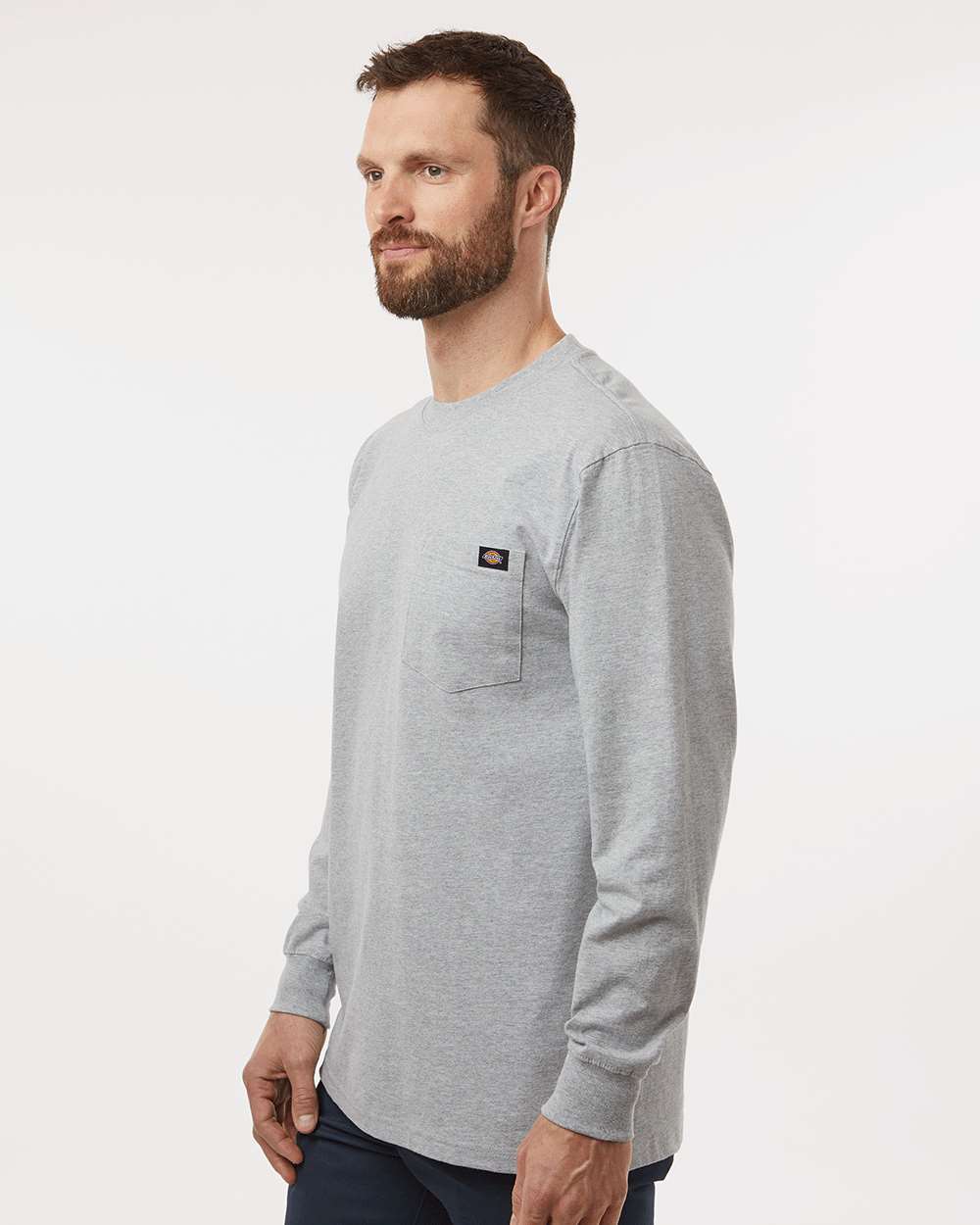 Men's Traditional Heavyweight Long Sleeve T-Shirt