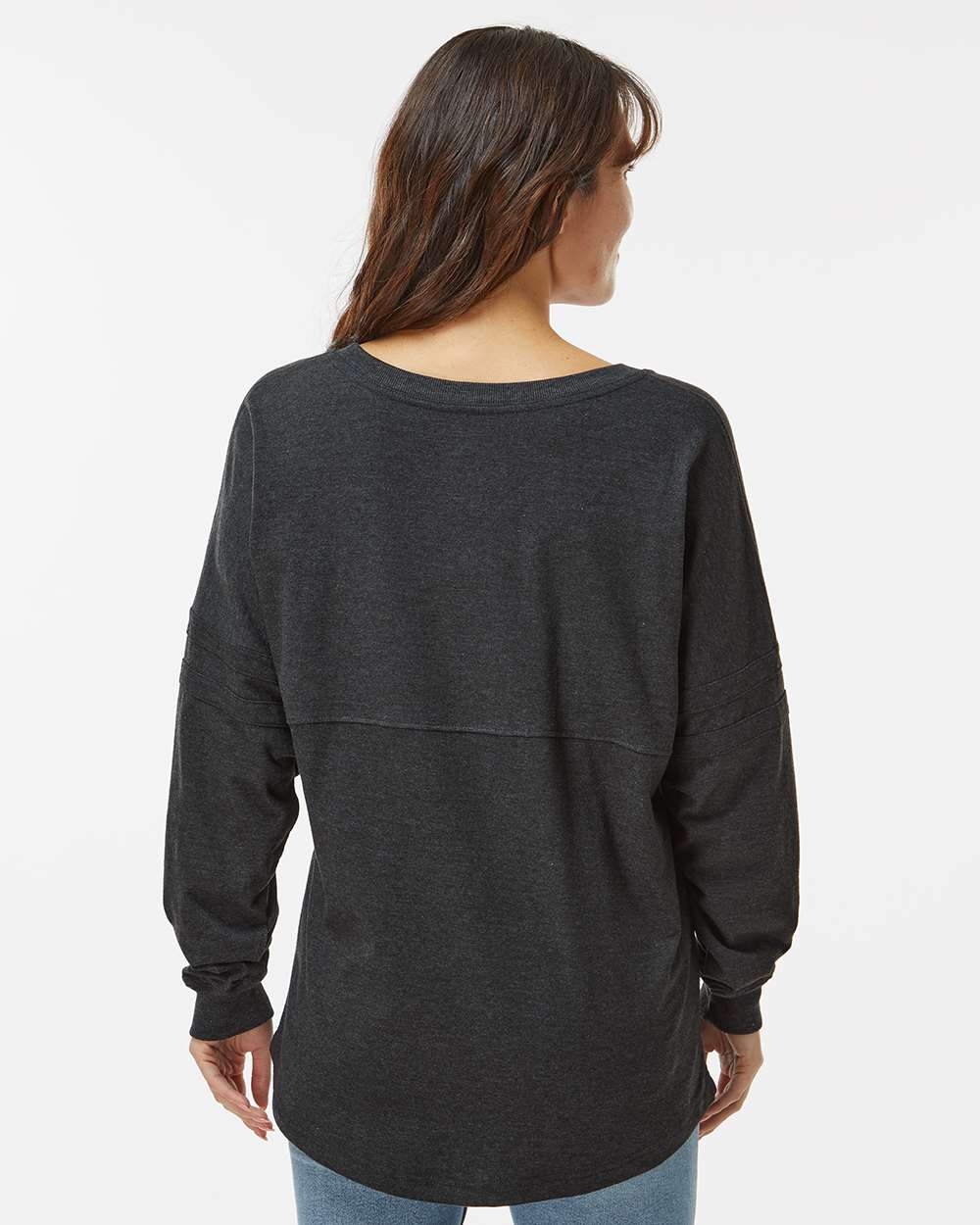 Women's Pom Pom Long Sleeve Jersey T-Shirt