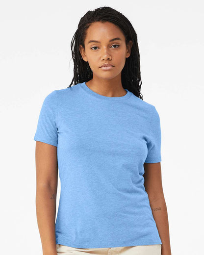 WomenÃ‚â€™s Relaxed Fit Heather CVC Tee