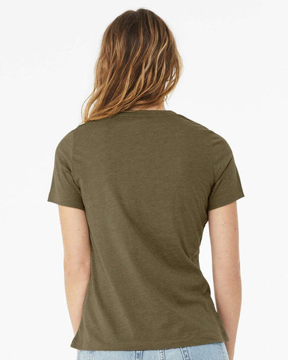 WomenÃ‚â€™s Relaxed Fit Heather CVC Tee