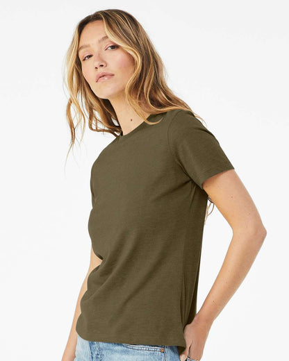 WomenÃ‚â€™s Relaxed Fit Heather CVC Tee